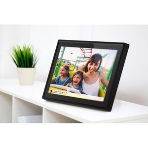 Braun Phototechnik DigiFrame 1019 WiFi schwarz Digitale fotolijst 25.7 cm 10.1 inch Energielabel: C (A - G) 1280 x 800 Pixel 16 GB Zwart