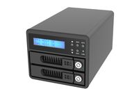 Raidon GR3680-BA31 disk array Desktop Zwart - thumbnail