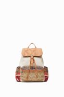 Rugzak met boho-patch - BROWN - U