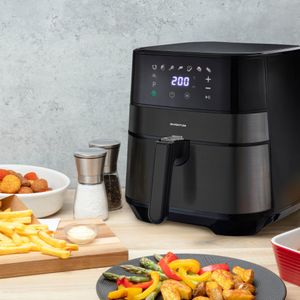 Inventum GF500HLDB friteuse Enkel 5 l Vrijstaand 1700 W Heteluchtfriteuse Zwart