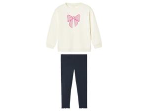 lupilu Kinder trui en legging (Beige/donkerblauw, 122/128)