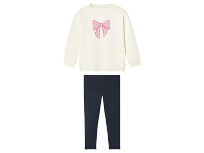 lupilu Kinder trui en legging (Beige/donkerblauw, 98/104)
