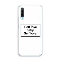 Self love: Huawei P Smart Pro Transparant Hoesje
