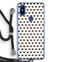 Hartjes: Xiaomi Mi Mix 3 Transparant Hoesje met koord