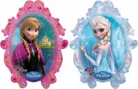Folieballon Frozen Elsa en Anna XL - 63x78 cm
