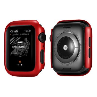 PC brandstof injectie bescherming shell voor Apple Watch Series 4 40mm (rood)
