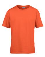Gildan G64000K Softstyle® Youth T-Shirt - Orange - M (116/134) - thumbnail