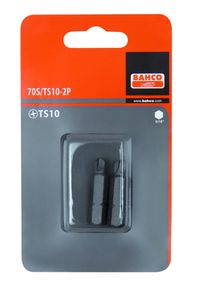 Bahco 2xbits torq-set 10 32 mm 5/16" | 70S/TS10-2P