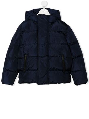 DSQUARED2 KIDS doudoune à logo arrière - Bleu