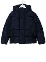 DSQUARED2 KIDS doudoune à logo arrière - Bleu DSQUARED2 KIDS doudoune à logo arrière - Bleu