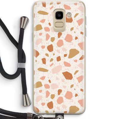 Terrazzo N°18: Samsung Galaxy J6 (2018) Transparant Hoesje met koord