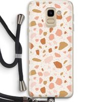 Terrazzo N°18: Samsung Galaxy J6 (2018) Transparant Hoesje met koord