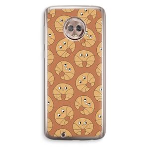 Croissant: Motorola Moto G6 Transparant Hoesje