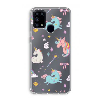 Fantasiewereld: Samsung Galaxy M31 Transparant Hoesje