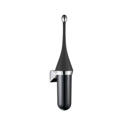 Toiletborstelhouder Sapho Colored Wandhouder Mat Zwart Sapho