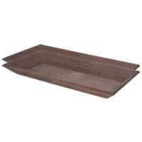 Dienblad - 2x stuks - rechthoekig - L40 x B20,5 x H3,7 cm - hout - Kaarsenonderzetter - kaarsenbord Dienblad - 2x stuks - rechthoekig - L40 x B20,5 x H3,7 cm - hout - Kaarsenonderzetter - kaarsenbord