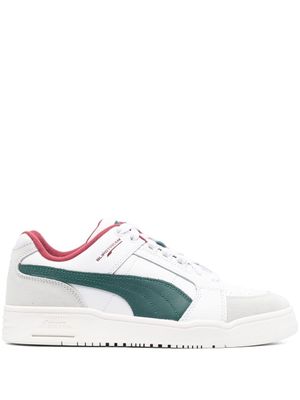 PUMA baskets colour block à empiècements - Blanc