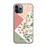 Sweet heaven geometrics: iPhone 11 Pro Max Transparant Hoesje