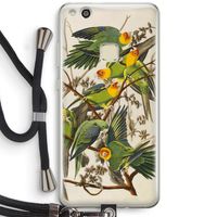Carolinaparkiet: Huawei Ascend P10 Lite Transparant Hoesje met koord