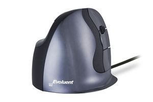 BakkerElkhuizen Evoluent D Mouse L Muis USB 6 Toetsen 800 dpi, 1600 dpi, 2400 dpi, 3200 dpi