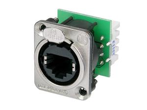 Neutrik NE8FDV-YK kabel-connector RJ45 Zwart, Groen, Zilver, Wit