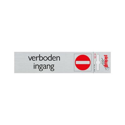 Deco 4612 verboden ingang - Pickup