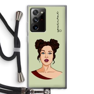 Pop-Art Creator: Samsung Galaxy Note 20 Ultra / Note 20 Ultra 5G Transparant Hoesje met koord