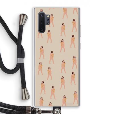 You're so golden: Samsung Galaxy Note 10 Plus Transparant Hoesje met koord