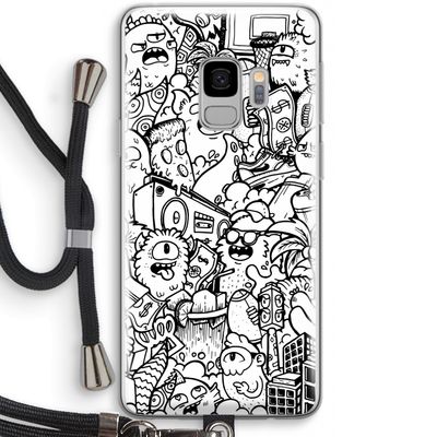 Vexx City #2: Samsung Galaxy S9 Transparant Hoesje met koord