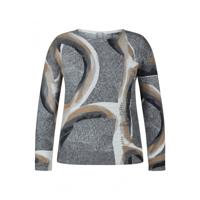 Rabe - Grijs | Dames | Trui | Grijs | 40 | regular | Kamst mode