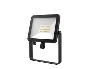 LED floodlight Eco 20W 2000 lumen breedstralend 120° lichtkleur 3000K met 1.5m en stekker snoer