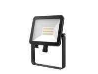 LED floodlight Eco 20W 2000 lumen breedstralend 120° lichtkleur 3000K met 1.5m en stekker snoer