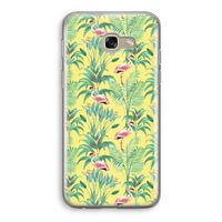 Flamingo party: Samsung Galaxy A5 (2017) Transparant Hoesje