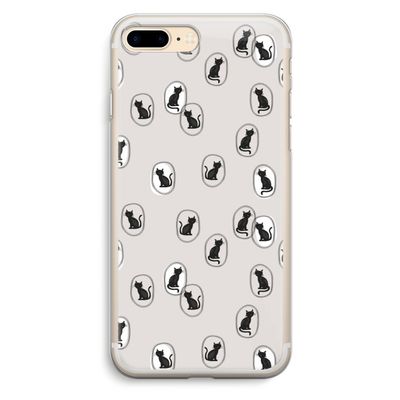 Miauw: iPhone 7 Plus Transparant Hoesje