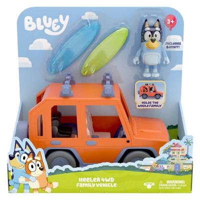 Spectron bluey speelauto met accessoires