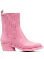 Camper bottines Bonnie 60 mm en cuir - Rose