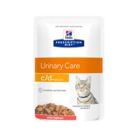 Hill's Pet Prescription Diet c/d Multicare Feline Tender Chunks in Gravy with Salmon 85 g - thumbnail