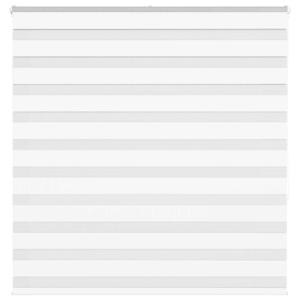 VidaXL Zebra rolgordijn 140x150 cm stofbreedte 135,9cm polyester wit