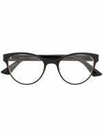 Gucci Eyewear lunettes de vue à monture papillon - Noir