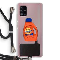 Ultra Sensitive: Samsung Galaxy A51 5G Transparant Hoesje met koord