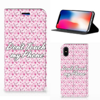 Apple iPhone X | Xs Design Case Flowers Pink DTMP