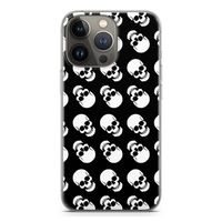 Musketon Skulls: iPhone 13 Pro Transparant Hoesje