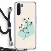 Love your petals: Oppo A91 Transparant Hoesje met koord