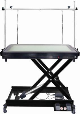 Sunny Groom, trimtafel met licht, plexi blad