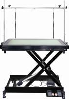 Sunny Groom, trimtafel met licht, plexi blad
