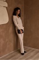 Flair bonded trousers - latte - 94800 Flair bonded trousers - latte - 94800