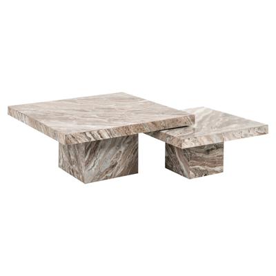 Salontafel Rashford set van 2 (Stone)