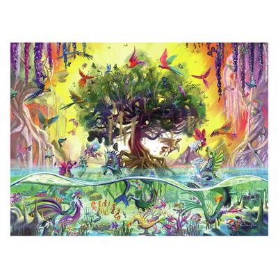 Ravensburger Legpuzzel das einhorn aus dem see u. s. freunde, 1500st.