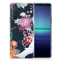 Sony Xperia 5II | TPU Hoesje | Bird Flowers