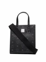 MCM sac cabas à motif monogrammé - Noir